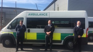 Coach drivers transfer to ambulances