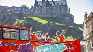 Bright Bus Does it Batter – Edinburgh’s not-boring-bus tour celebrates their second birthday with city-wide celebrations