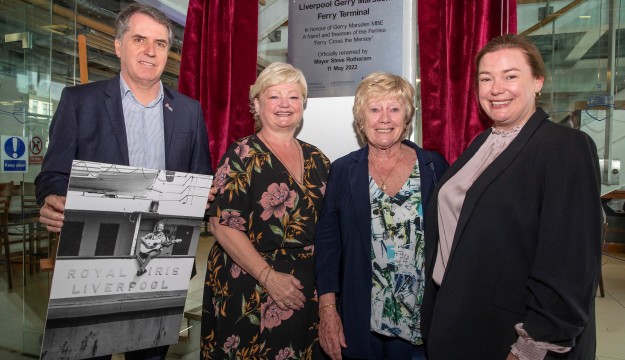 Liverpool’s Mersey Ferries terminal officially renamed in honour of Merseybeat legend Gerry Marsden MBE
