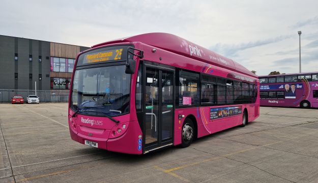 New bolder pink bus returns