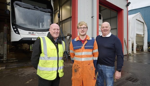 Engineering director appointment drives D&E Coaches apprenticeships forward