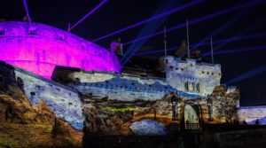 Castle of Light illuminates the night sky as all new storytelling projections are unveiled at Edinburgh Castle