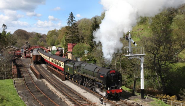 NYMR announces visiting locomotive, No. 70000 Britannia this February half-term